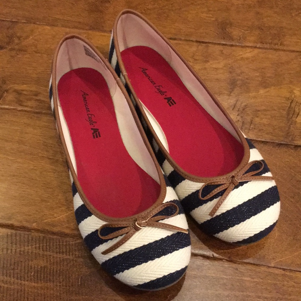 American eagle striped flat